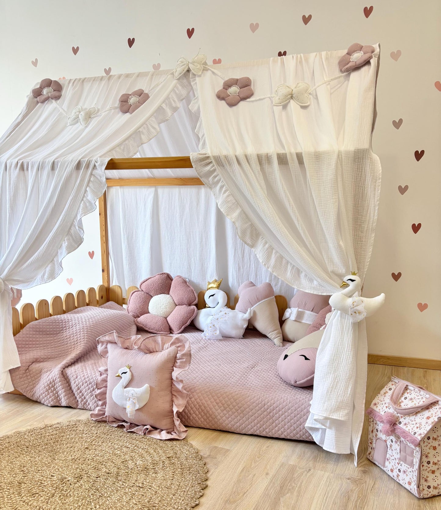 Muslin Canopy | Princess Bed Canopy