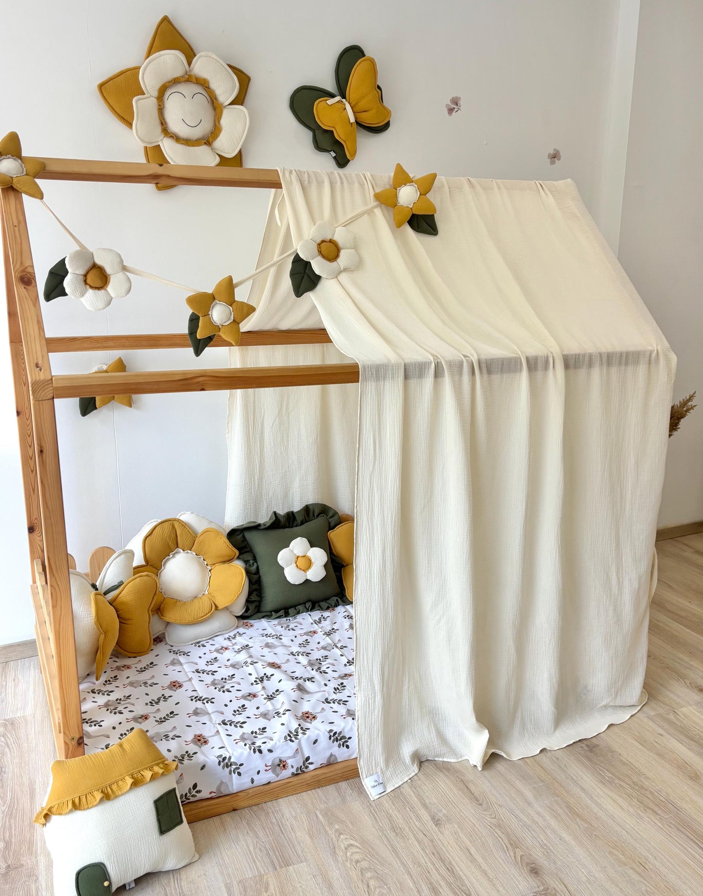 Muslin Canopy | Toddler Bed Canopy