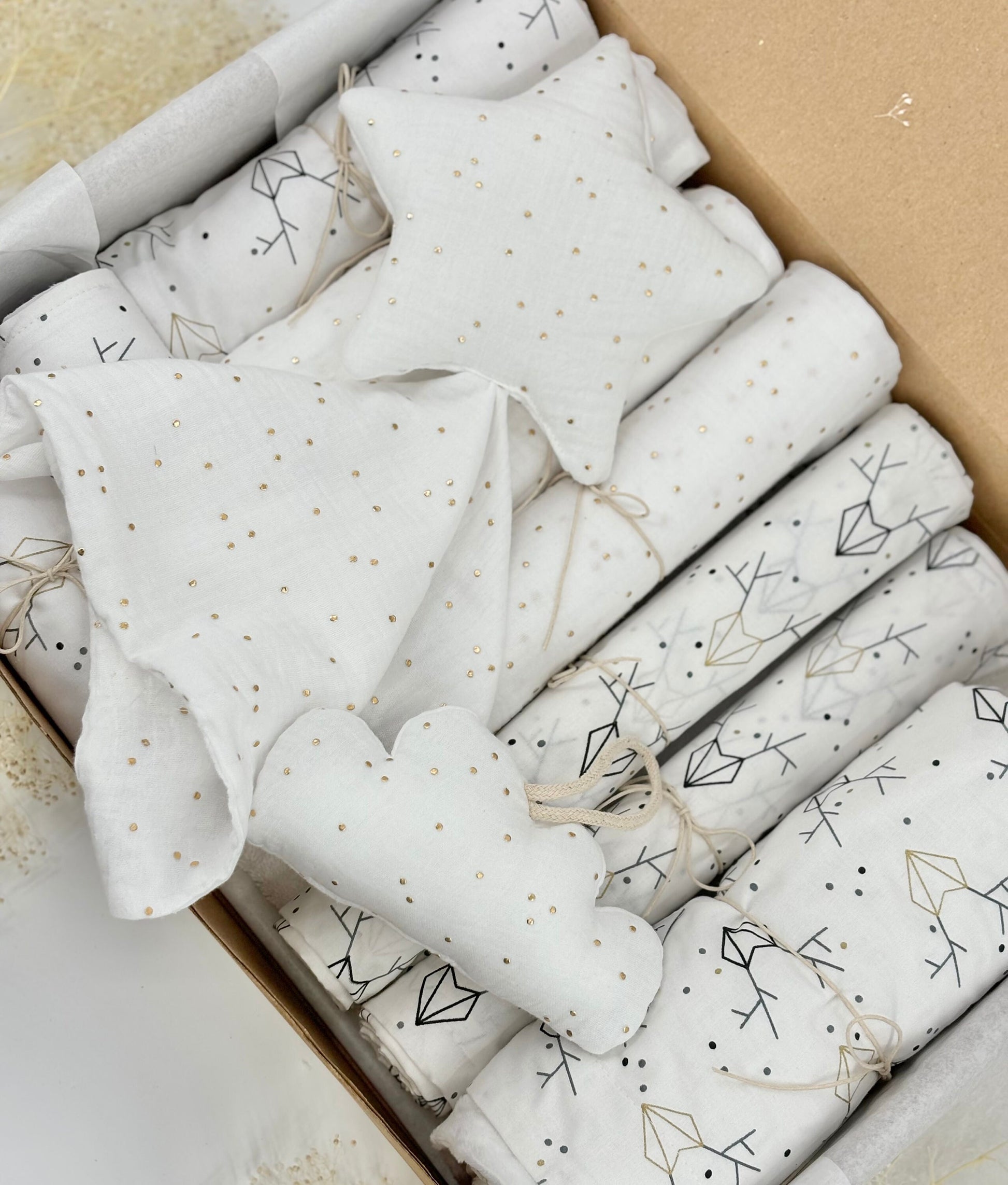Baby box packed eco-friendly,Baby Shower Gift,Gift for new parent, Christmas gift