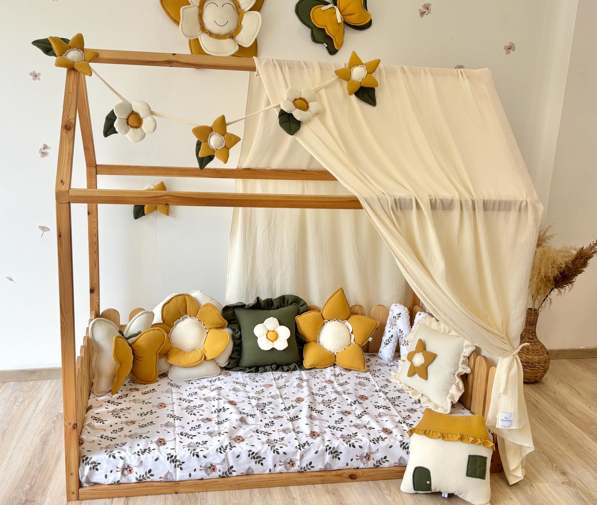 Muslin Canopy | Toddler Bed Canopy