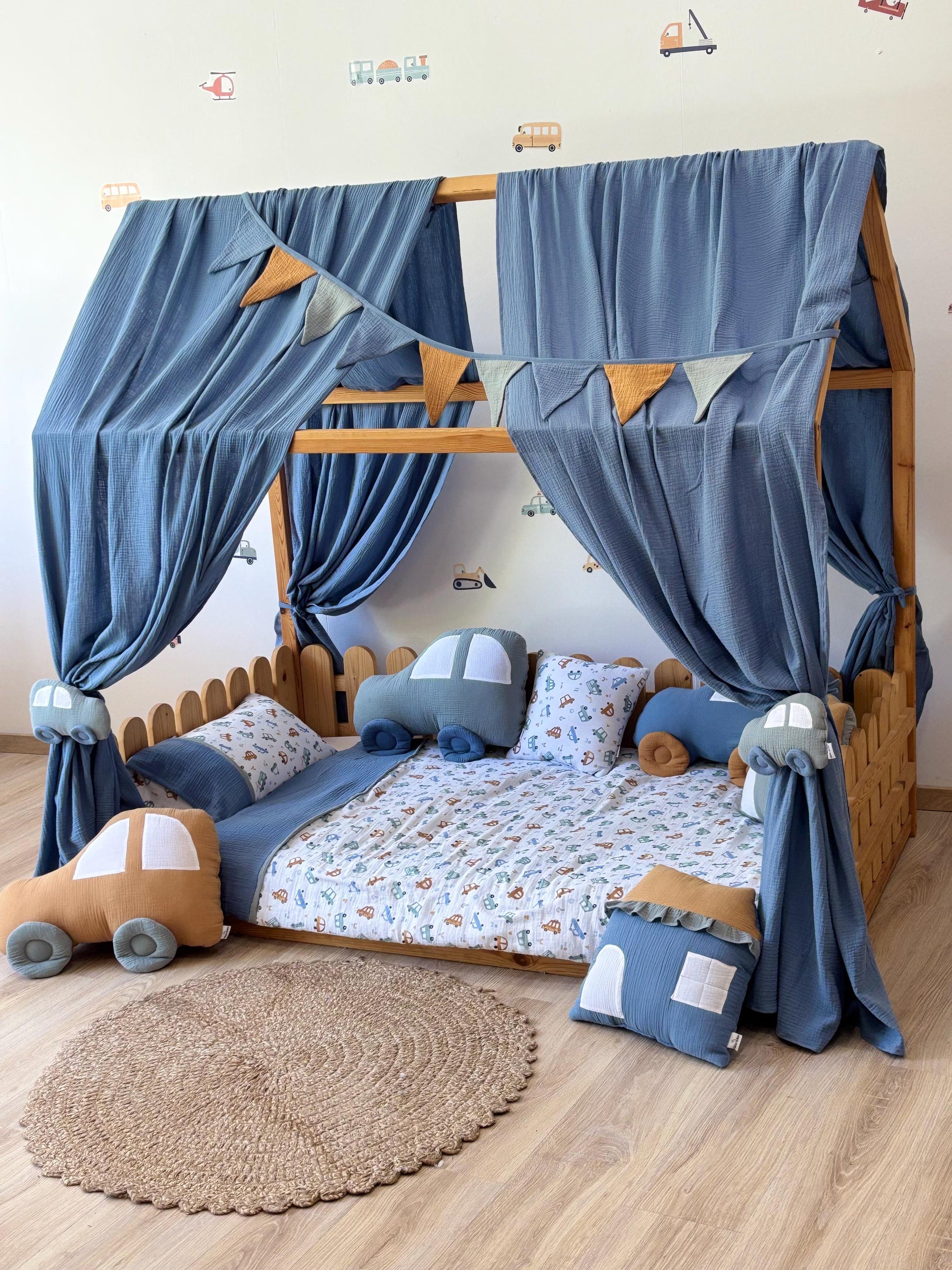Muslin Canopy | Toddler Bed Canopy