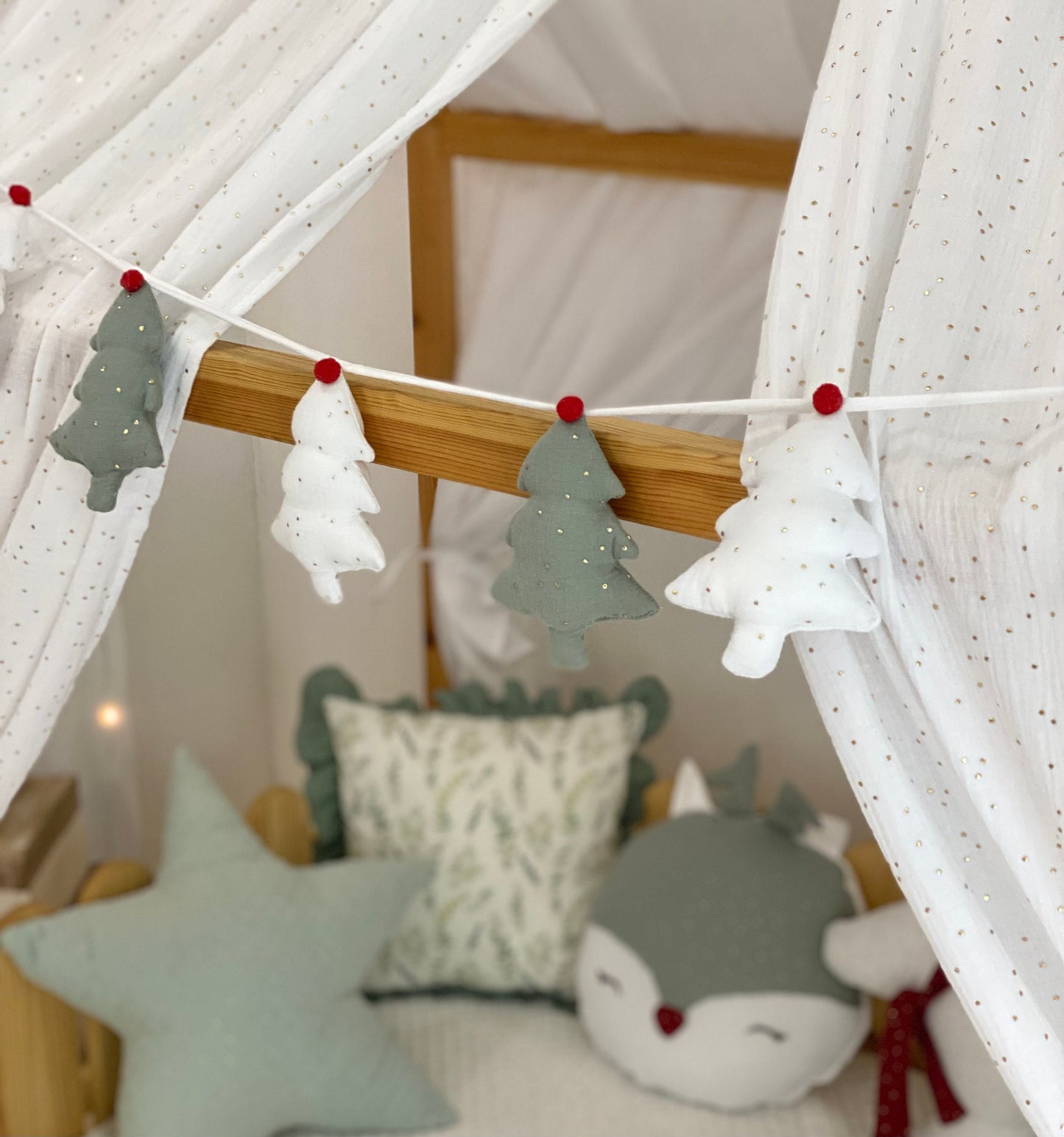 Muslin Canopy | Toddler Bed Canopy