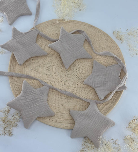 Muslin garland ,Kids garland flag