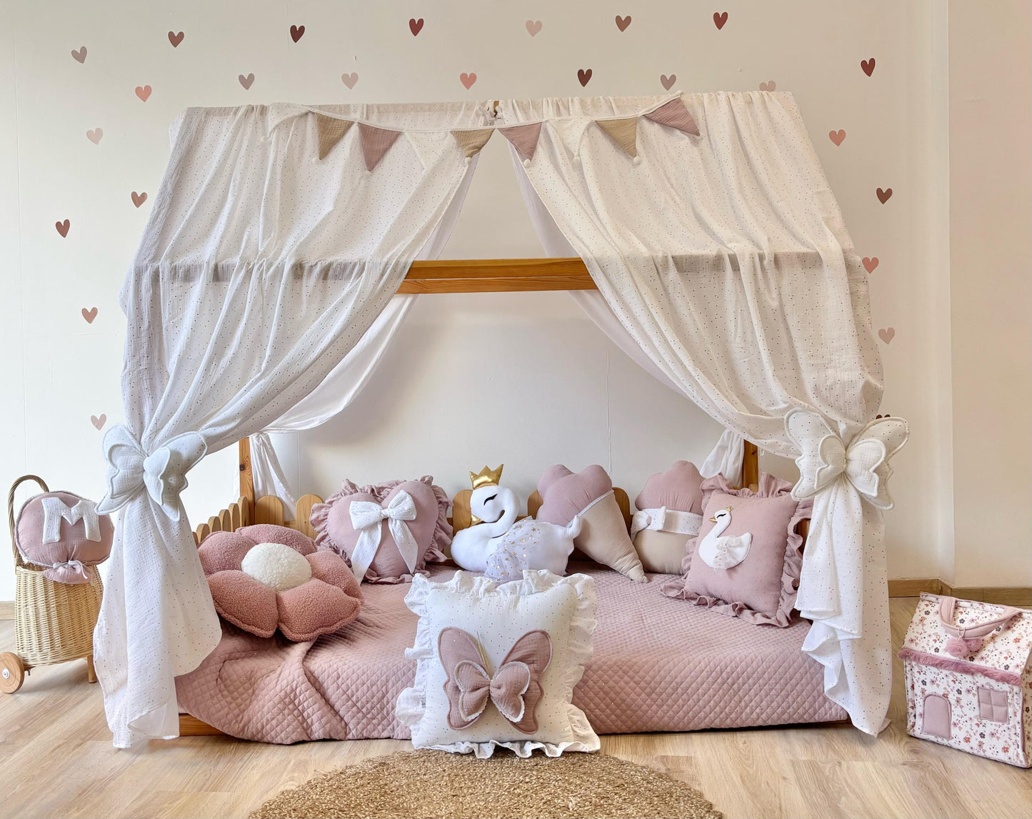 Muslin Canopy | Princess Bed Canopy