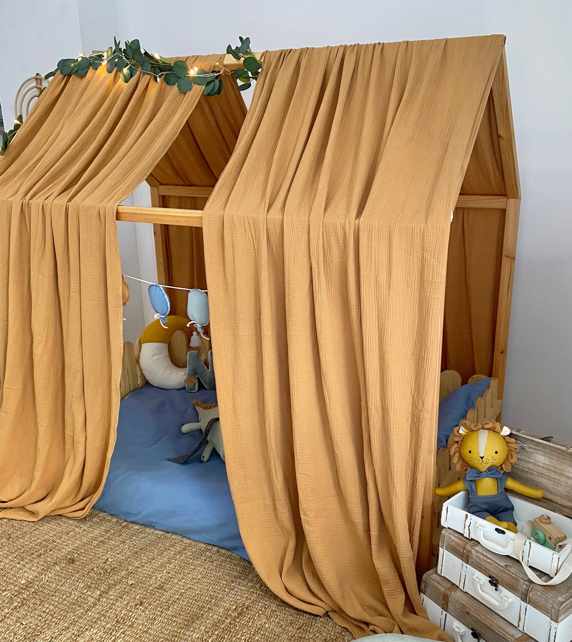 Muslin Canopy | Toddler Bed Canopy
