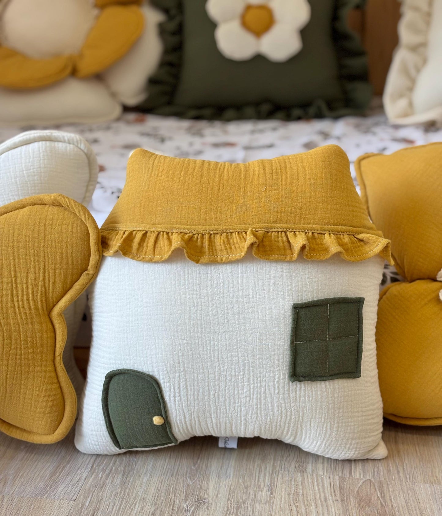 Kids Decorative Pillow, Kids Room Decor Cushion