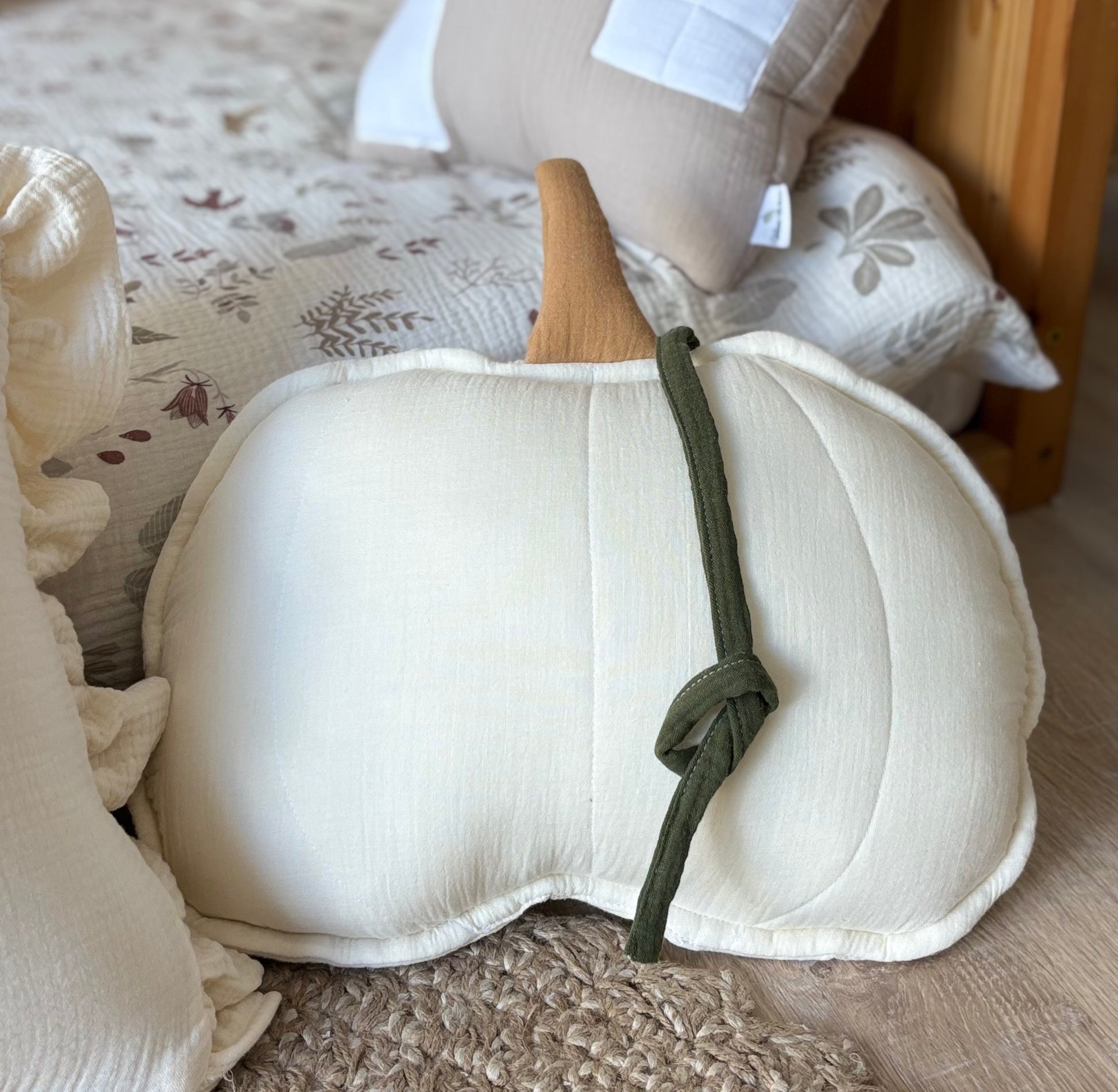 Handmade Cotton Halloween Pillows: Kids Room Decor