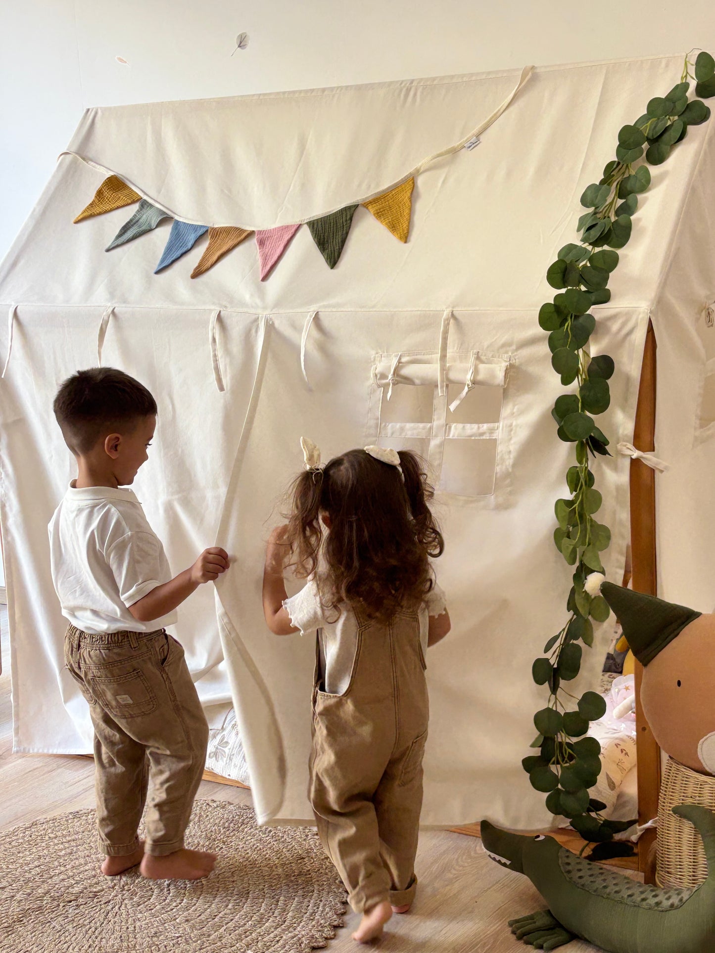 Canvas Canopy | Toddler Bed Canopy | Toddler Bed Canopy | House Bed Canopy