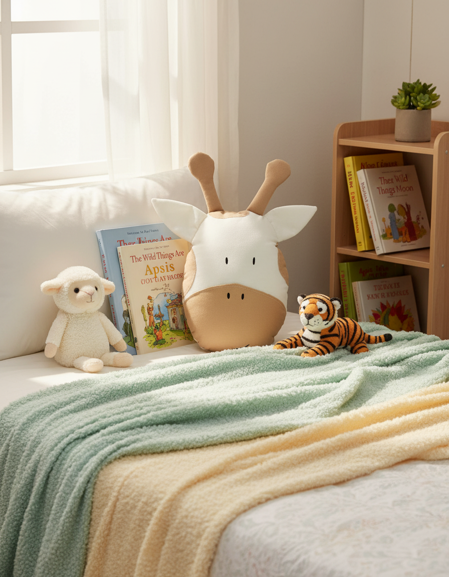 Παιδικό διακοσμητικό μαξιλάρι λιονταριού