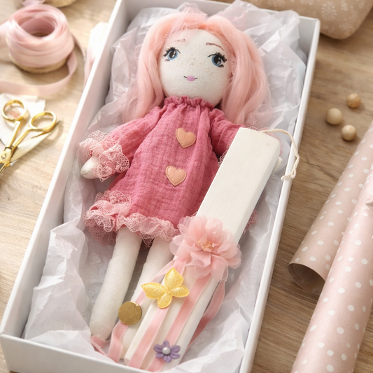 Kids Easter Candle with Doll