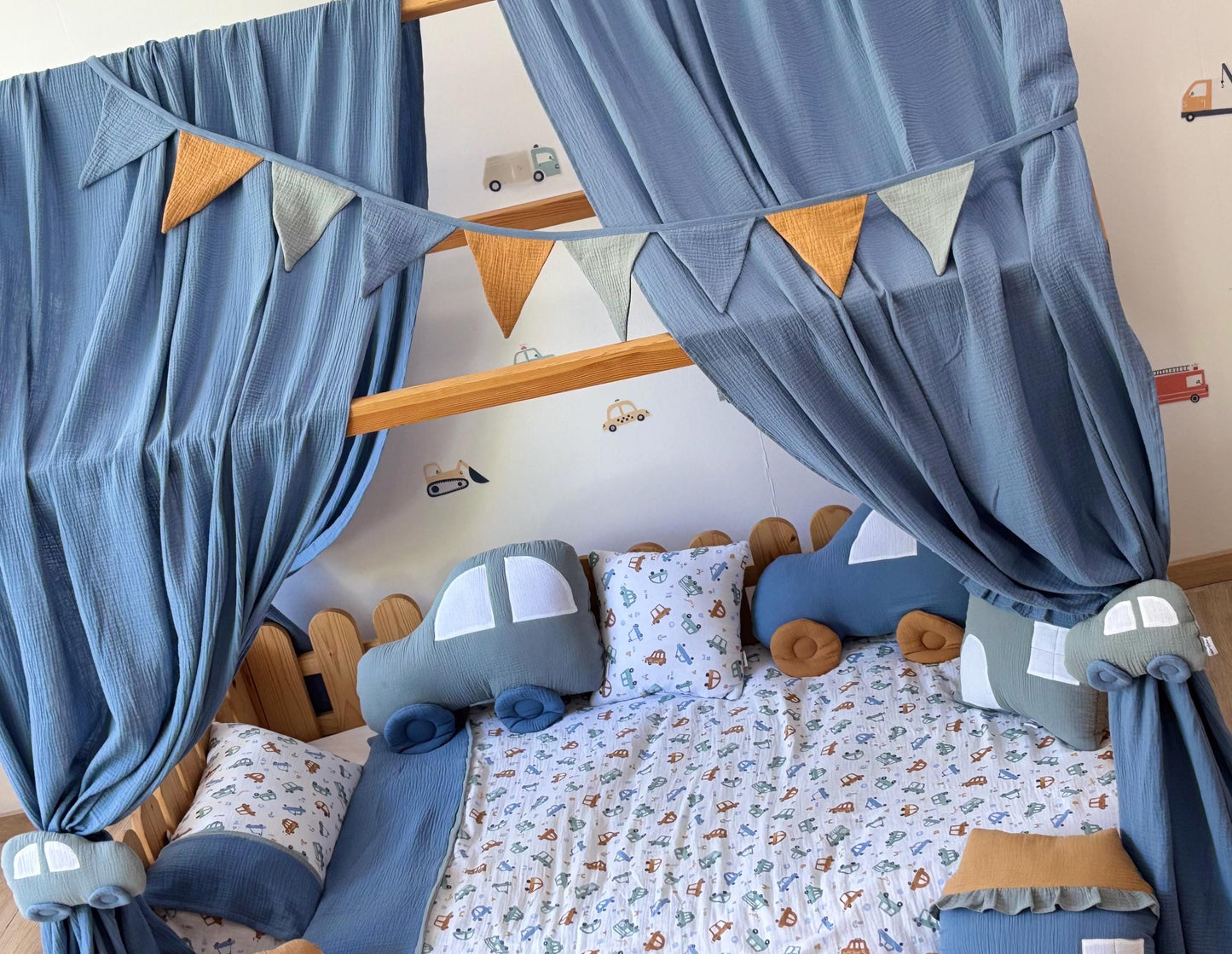 Muslin Canopy | Toddler Bed Canopy