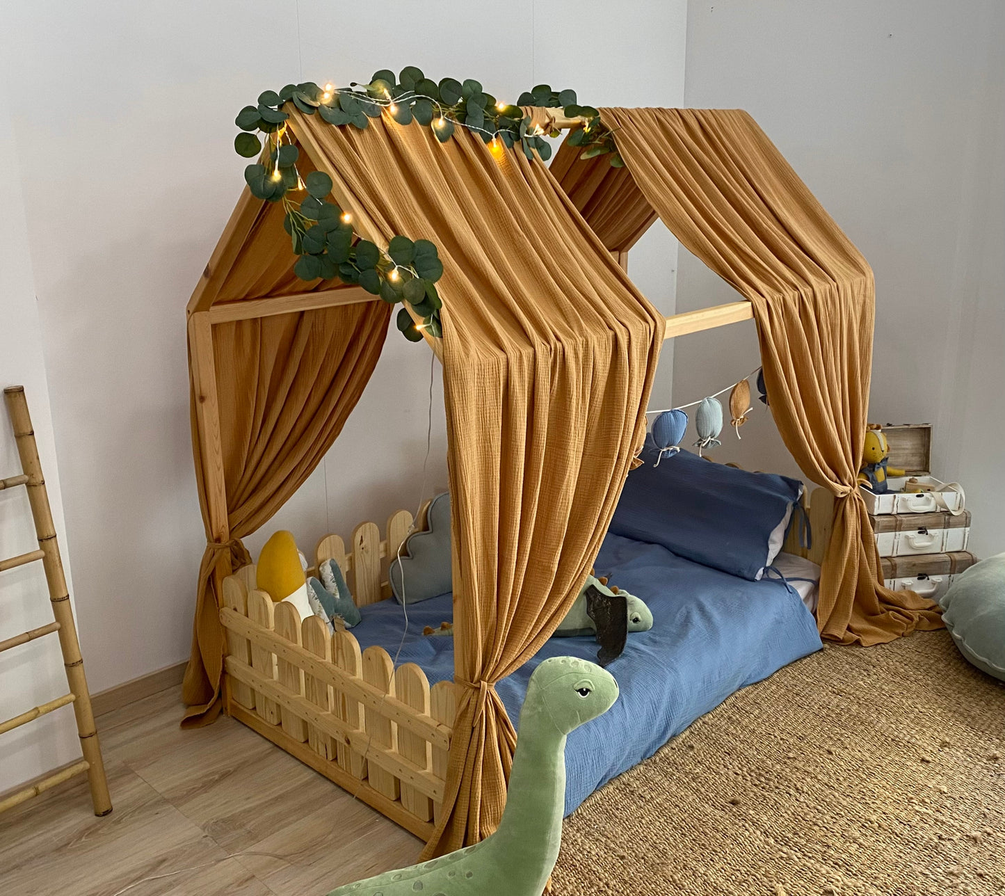 Muslin Canopy | Toddler Bed Canopy